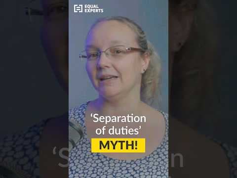 'Separation of duties' MYTH #shorts #YBIYRI